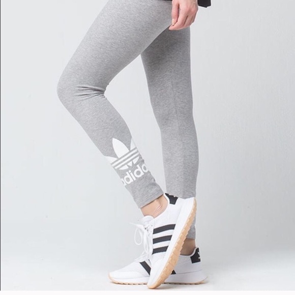 adidas Pants - NWT Adidas Grey TRF Leggings